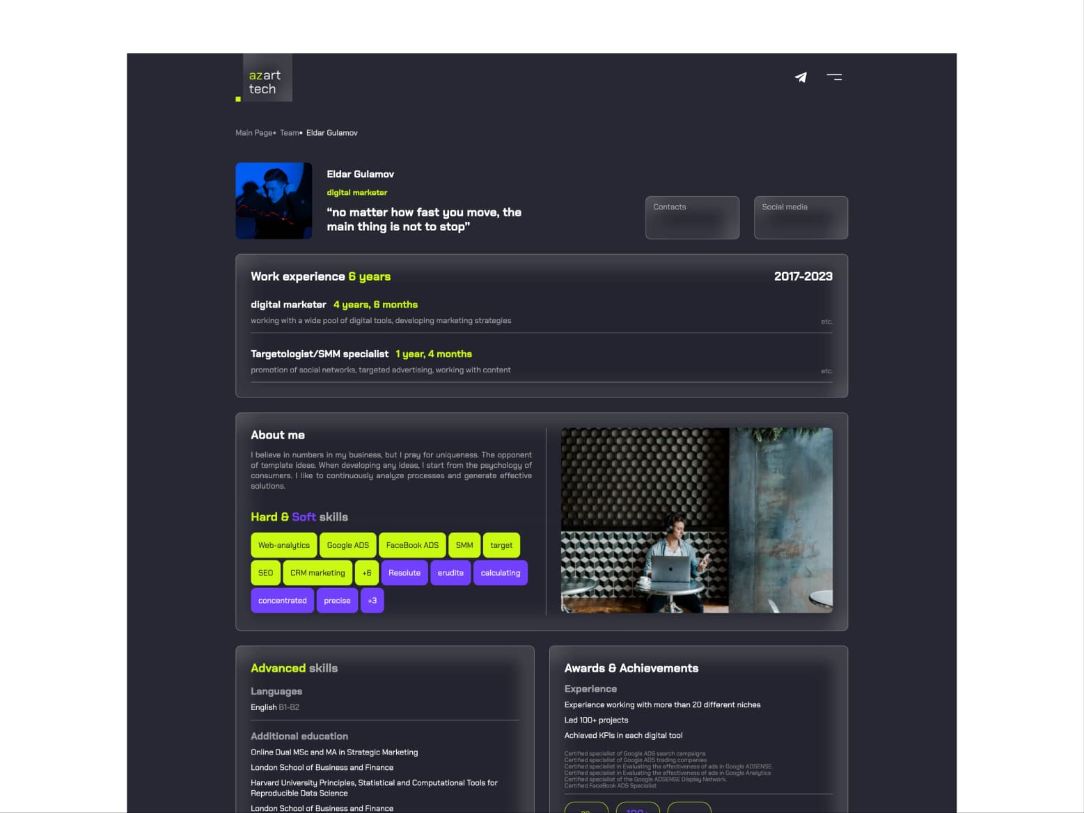 Azart Tech — 4